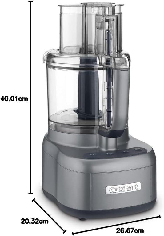 Cuisinart FP-11GM – Robot de cocina metálico, 550W