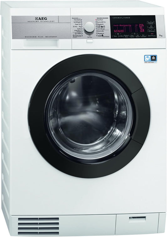 AEG L99695HWD – Lavadora-secadora, 9 kg lavado, 6 kg secado, 1600 rpm, bomba de calor, motor Silence, clase A-40%